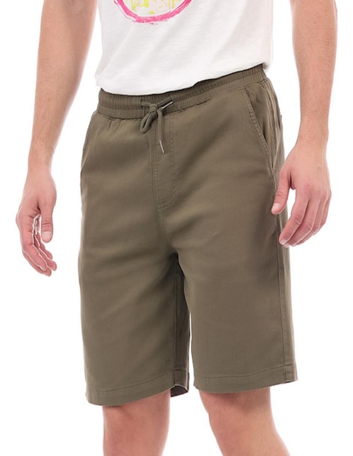 Bermuda Buffalo Jeans David Bitton de algodón para hombre