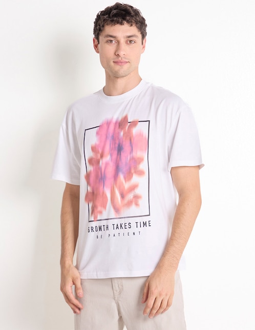 Playera cuello redondo para hombre 1