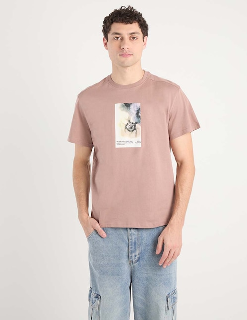 Playera cuello redondo para hombre 1