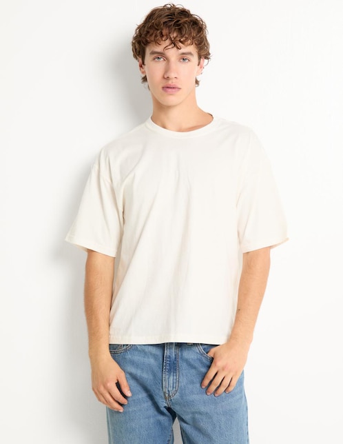 Playera cuello redondo para hombre