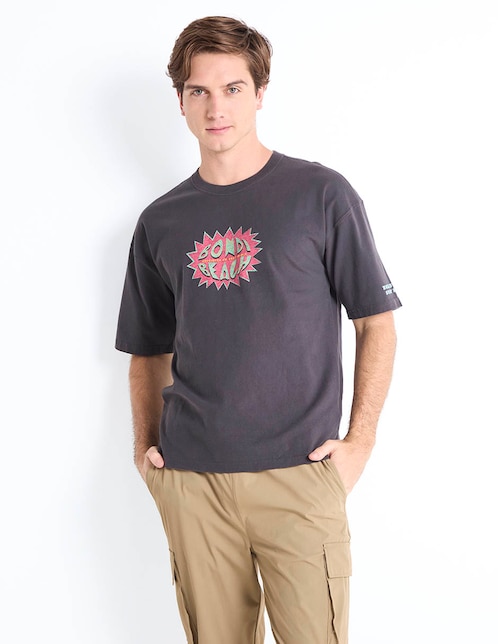 Playera cuello redondo para hombre 1