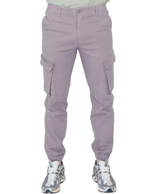 Jogger slim Trill-Le2403 con bolsillos para hombre 1