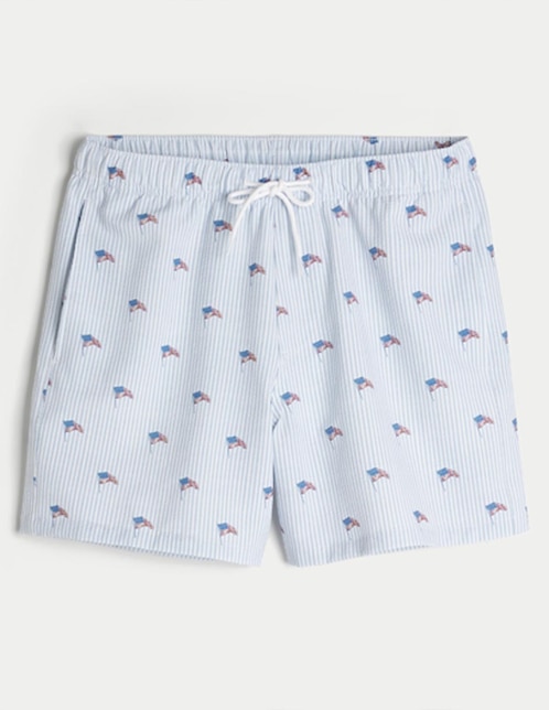 Traje de baño Hollister con bolsillos para hombre