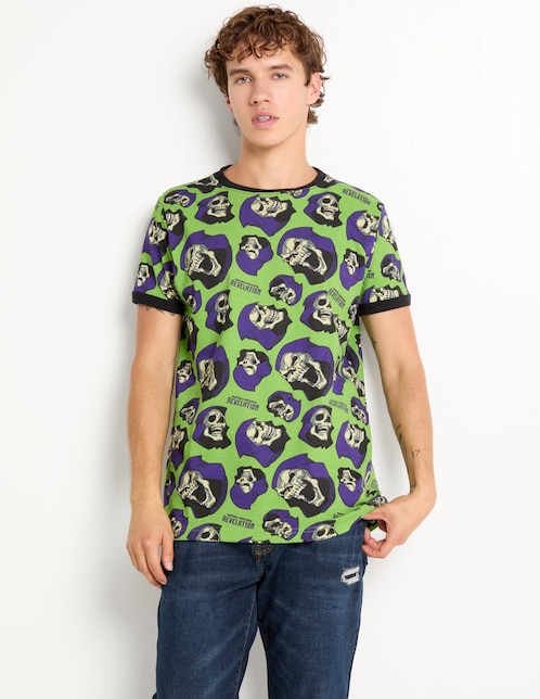 Playera Tee Bar He-Man cuello redondo para hombre