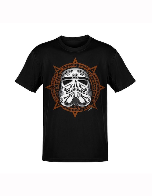 Playera Karani-Art azteca cuello redondo para hombre