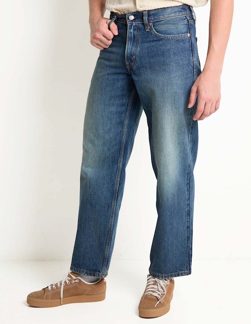 Jeans baggy Levi's deslavado para hombre