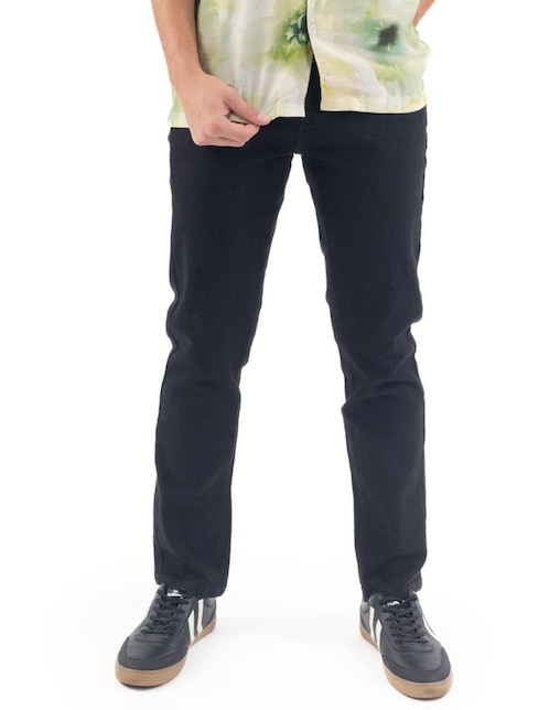 Jeans slim lavado medio para hombre Jeans slim lavado medio para hombre