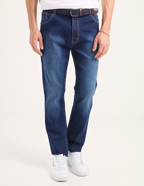 Jeans slim 365 Essential deslavado para hombre