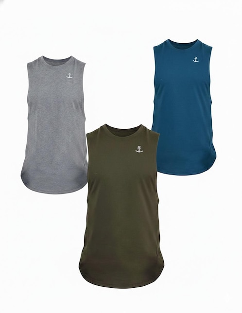 Set playera Element Sleeveless cuello redondo para hombre