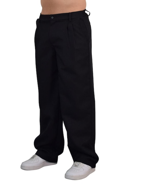 Pantalón relaxed recto John Leopard para hombre