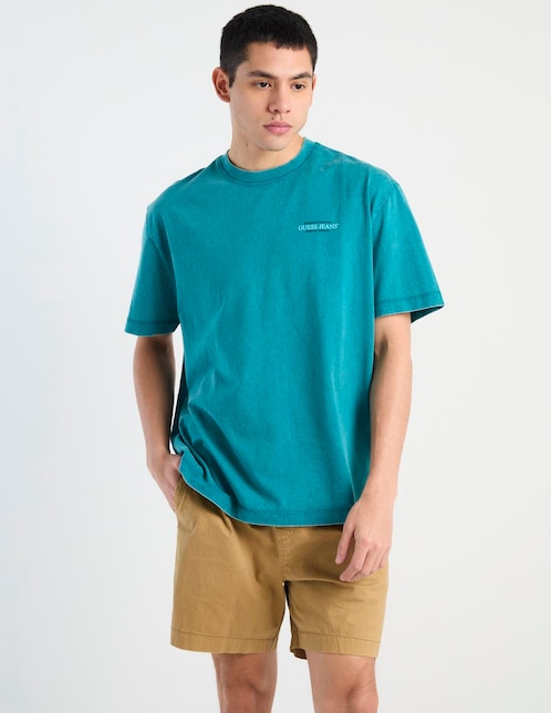 Playera cuello redondo para hombre 1