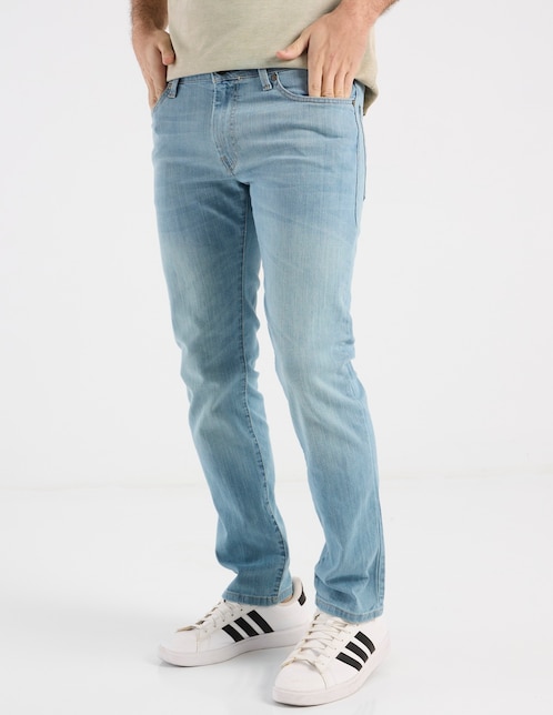 Jeans slim That's It deslavado para hombre
