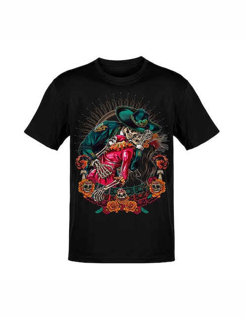 Playera Karani-Art beso eterno cuello redondo para hombre