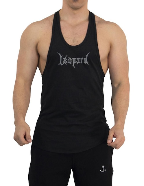 "set playera/playera" john leopard stringer dark series "cuello" redondo "para hombre"