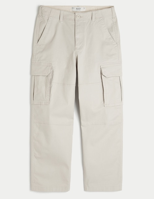 Pantalón cargo baggy de algodón para hombre 1
