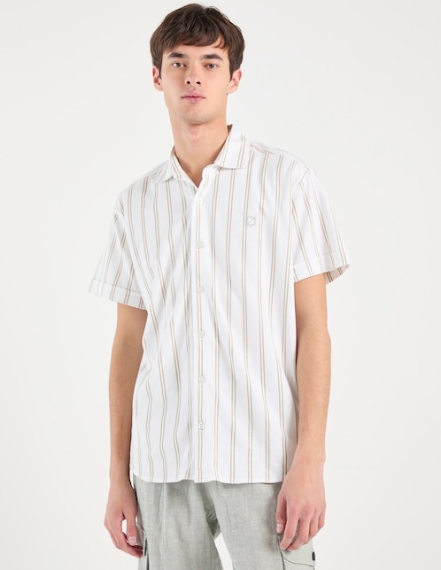 Camisa casual That's It de algodón manga corta para hombre
