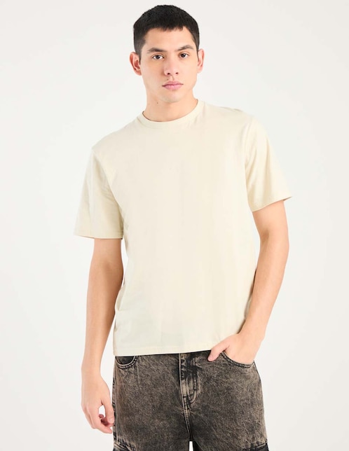Playera cuello redondo para hombre 1