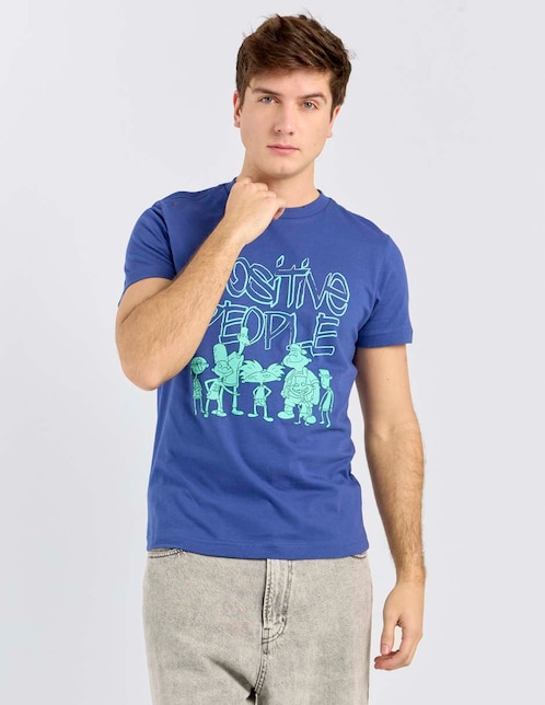 Playera Hey Arnold! cuello redondo para hombre 1