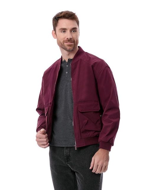 Chamarra Bomber Buffalo con bolsillos para hombre
