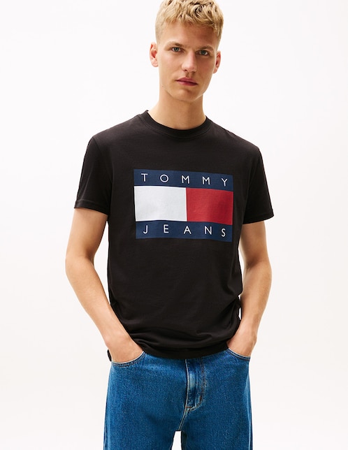 Playera Ess Flag cuello redondo para hombre 1