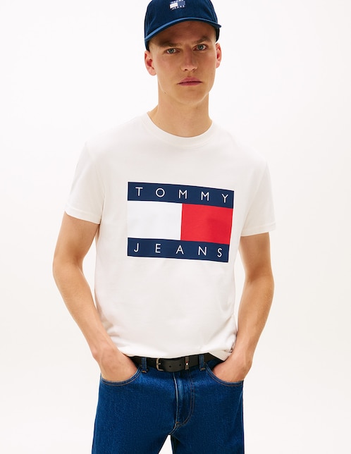 Playera Ess Flag cuello redondo para hombre 1