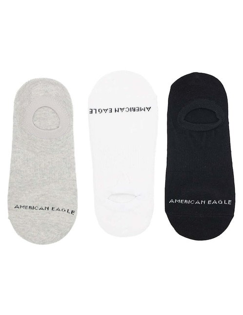 Set protector de pie comfort American Eagle de algodón para hombre 3 pares