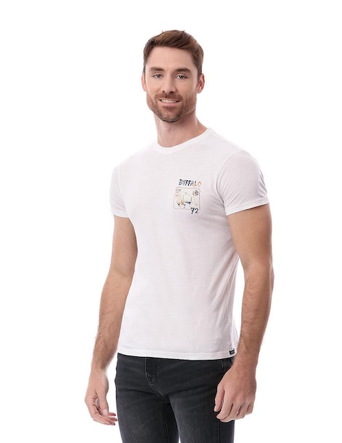 Playera Buffalo cuello redondo para hombre