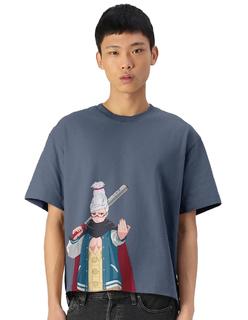 Playera Dandadan cuello redondo para hombre