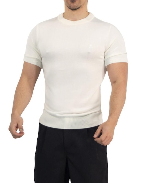 Playera cuello redondo para hombre 1