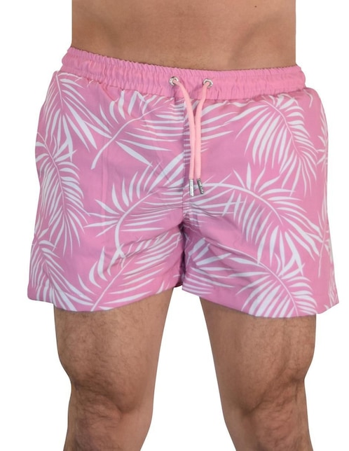 "traje de baño" john leopard con bolsillos "para hombre"