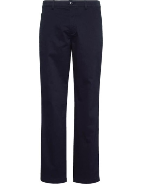 Pantalón chino regular de algodón para hombre 1