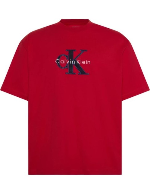 CALVIN KLEIN Playera Calvin Klein Playera CK para hombre cuello redondo para hombre