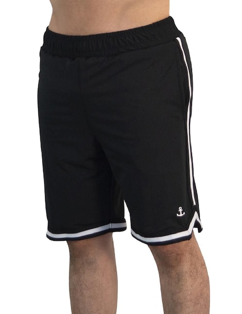 "short" john leopard "de" poliéster "para hombre"