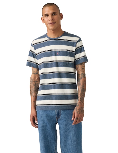 Playera cuello redondo para hombre 1