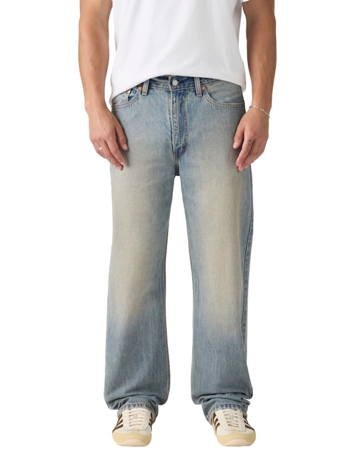 Jeans straight Levi's 565 Loose lavado claro para hombre