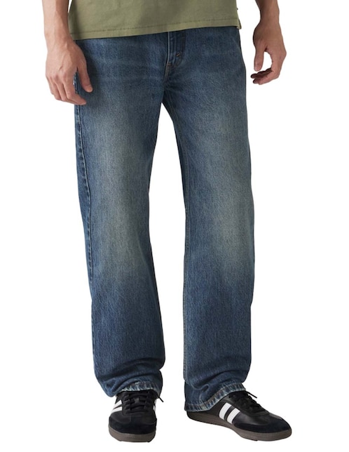 Jeans straight Levi's 565 lavado obscuro para hombre