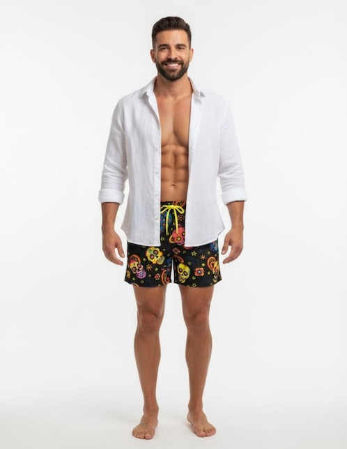Traje de baño Ocean Slave con bolsillos para hombre