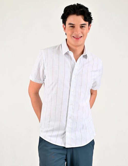 Camisa casual Supply de manga corta para hombre