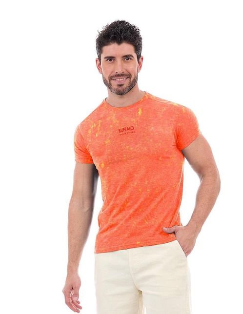 Playera Buffalo Jeans David Bitton cuello redondo para hombre