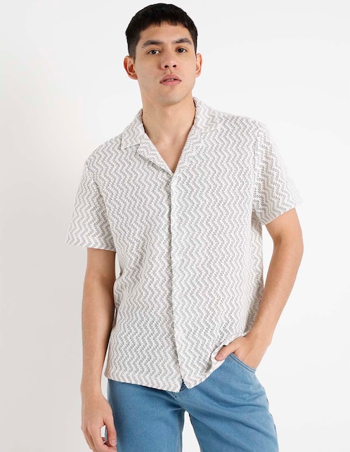 Camisa casual That's It manga corta para hombre