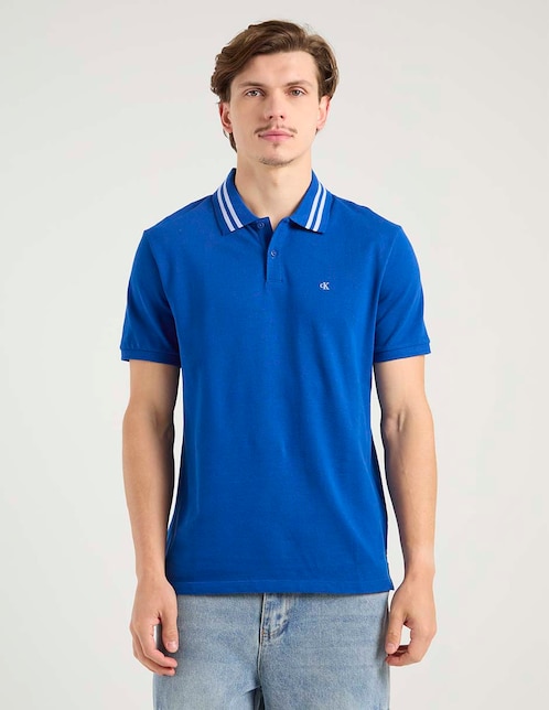 Playera tipo polo Calvin Klein para hombre