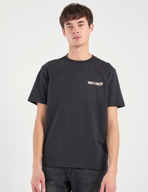 Playera cuello redondo para hombre 1