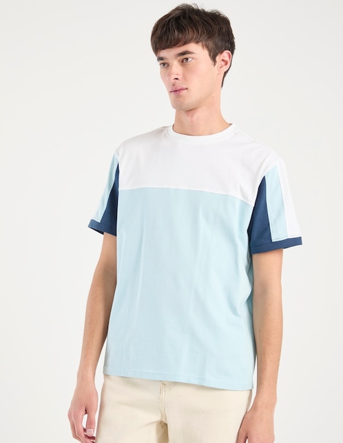 Playera cuello redondo para hombre 1