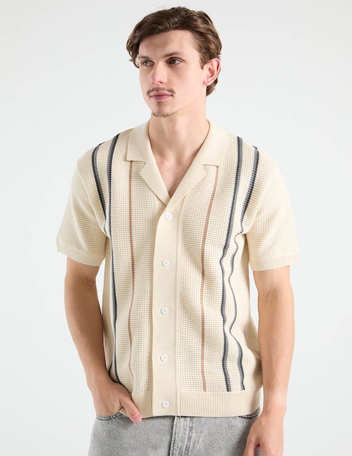 Playera tipo polo para hombre