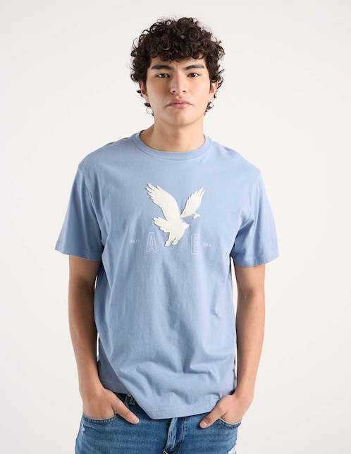 Playera cuello redondo para hombre 1