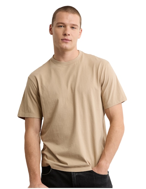 Playera Tees cuello redondo para hombre 1