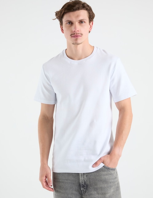 Playera cuello redondo para hombre 1