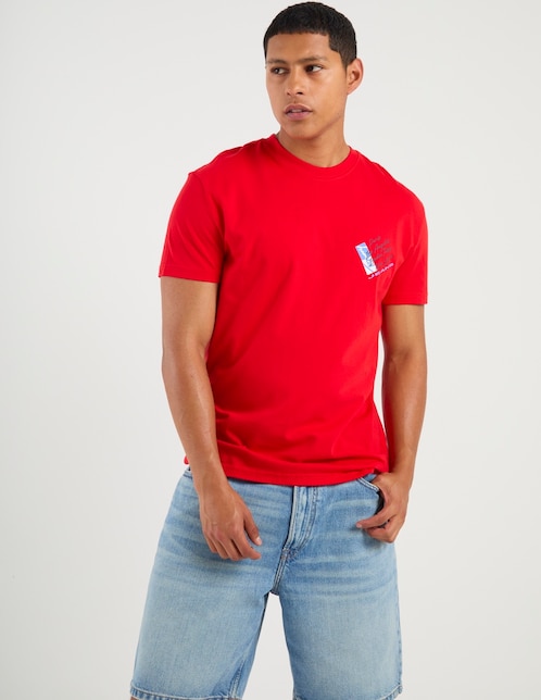 Playera cuello redondo para hombre 1