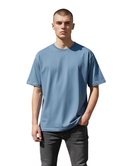 Playera cuello redondo para hombre 1