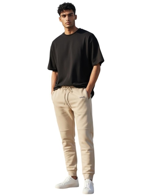 Pants regular con agujeta para hombre 1